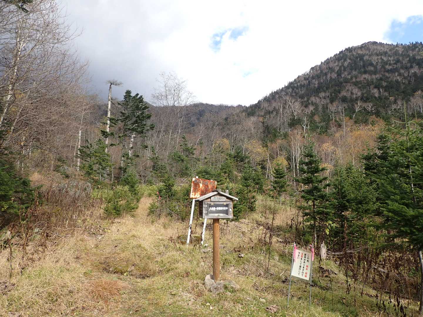 南クマネシリ岳登山口-南クマネシリ岳 往復コースの写真