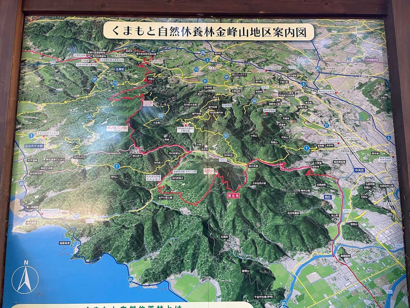キレイに描かれた案内図があります✨