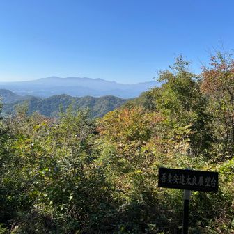 安達太良の山々が少し煙ってます。