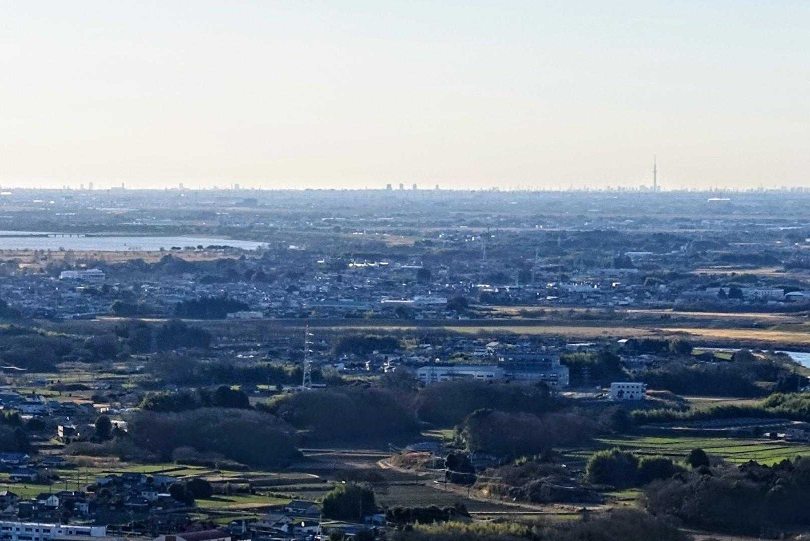 みかも山公園南口登山口-三毳神社-中岳-三毳山-山頂中継広 周回コースの写真