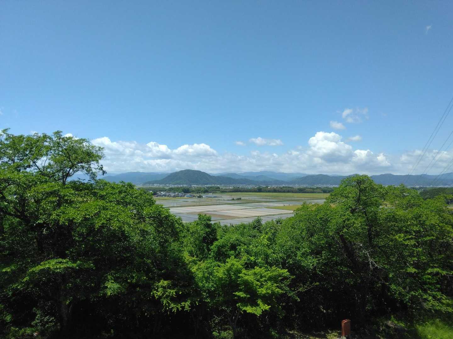左の頂は湖岸方面の山本山かな？