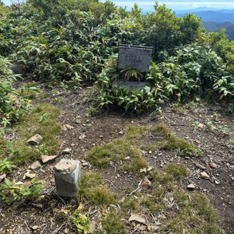 白髪山、夏はこうなっているんですね。
冬の方が圧倒的にいいです。ここは。。。