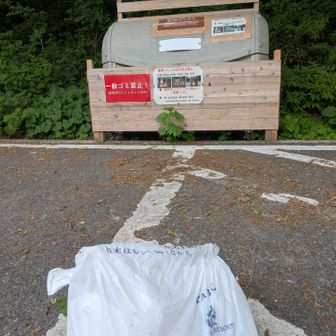 回収スポットがあるからできること
無ければ絶対に拾いません