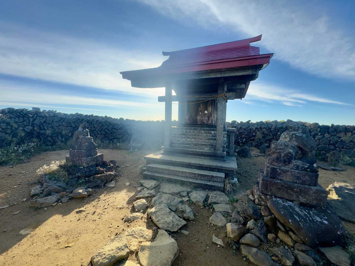 刈田駐車場バス停-蔵王山 往復コースの写真