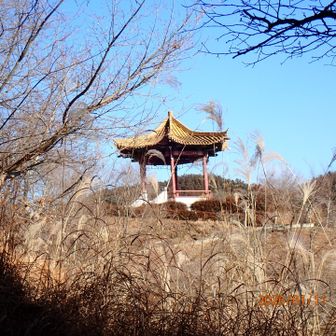東屋が見えたので寄ることにしました