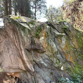 唐突に大きな岩🪨