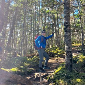 初めて巻かずに鉄山へ行く

ピークハントはていねていね丁寧に