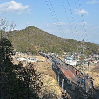 ラスボス＋1の番場山が見えます