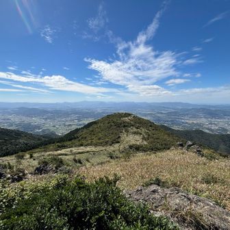 山頂、もう寒い