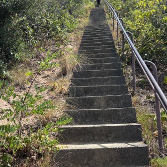 地獄の横尾の階段💦