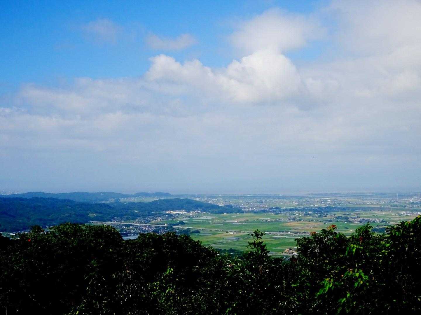 山頂からの景色
雲仙と有明海みえません。😅