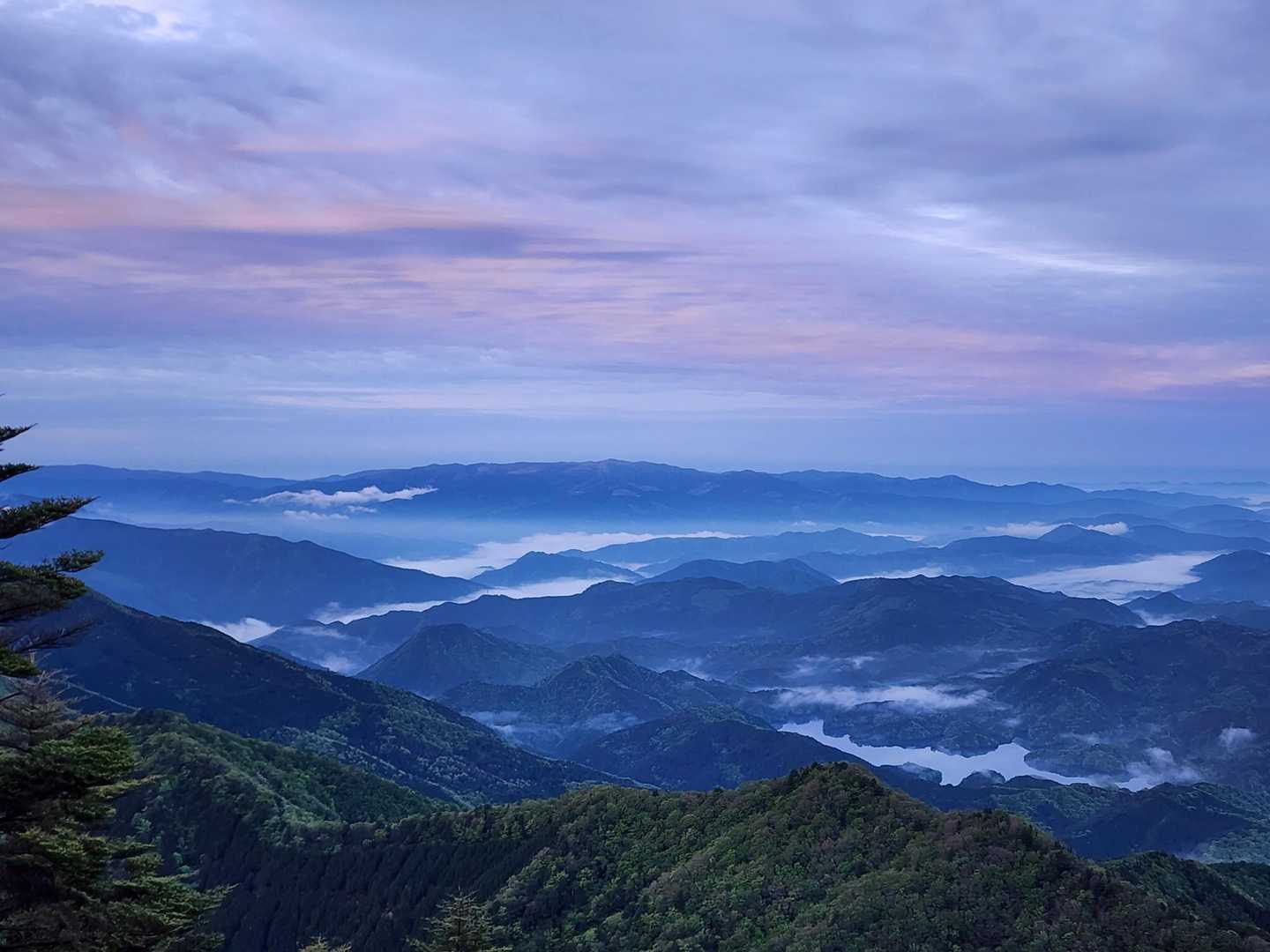 保井野登山口-堂ヶ森-二ノ森-天狗岳 周回コースの写真