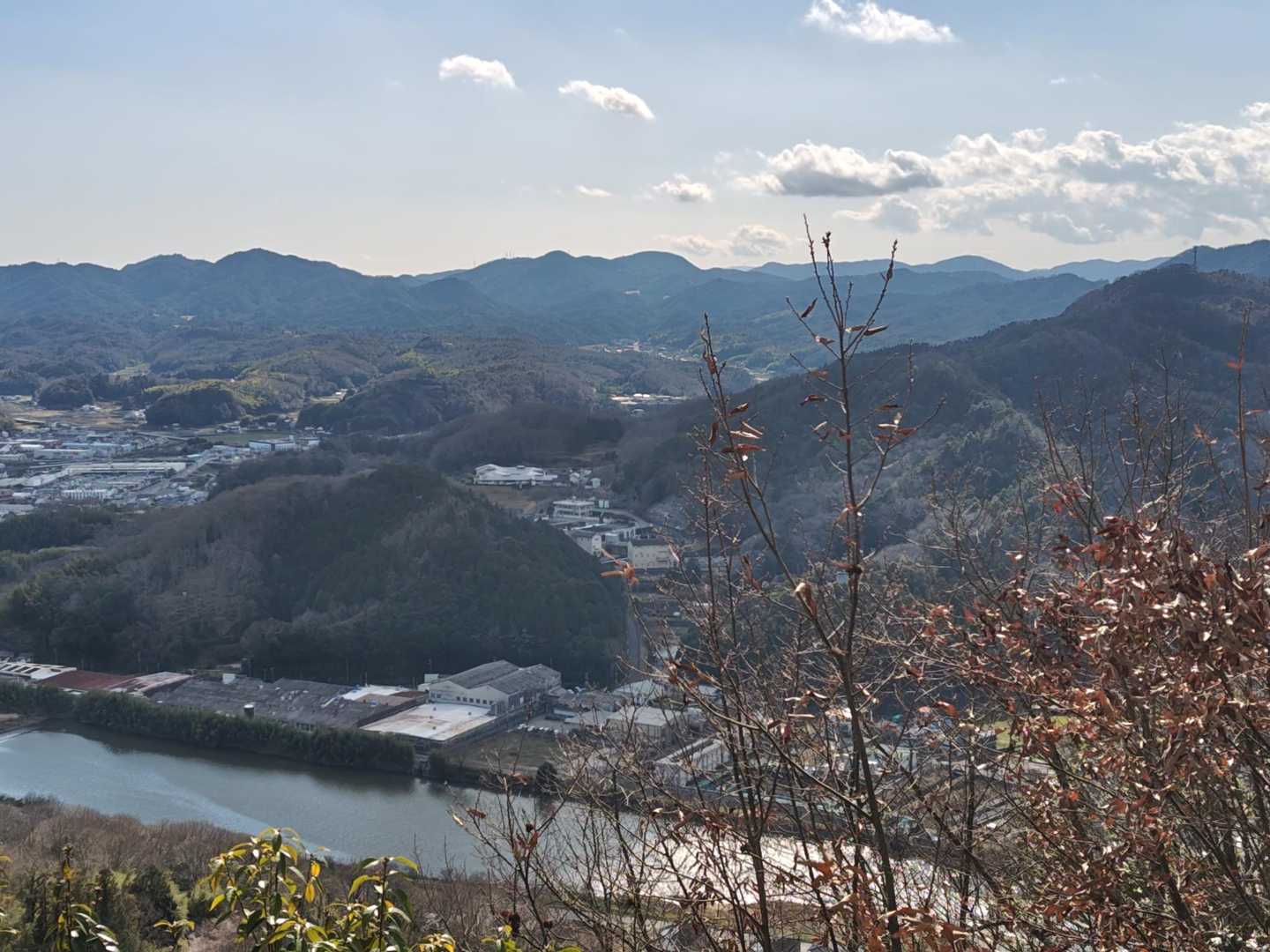 高山城跡登山口-高山 往復コースの写真