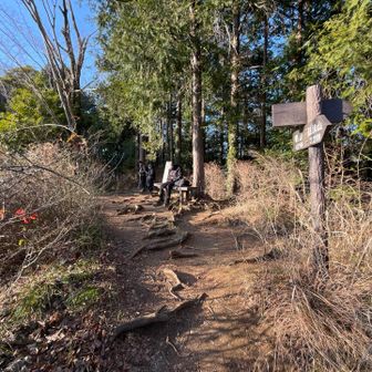 ◯念仏山
真っ直ぐ進むのは弘法山方面ではありません。
ご注意ください。