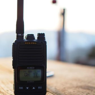 柏崎市フィッシャーマンズケープの方と交信。