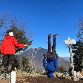 社山山頂
#自撮りはスポーツ