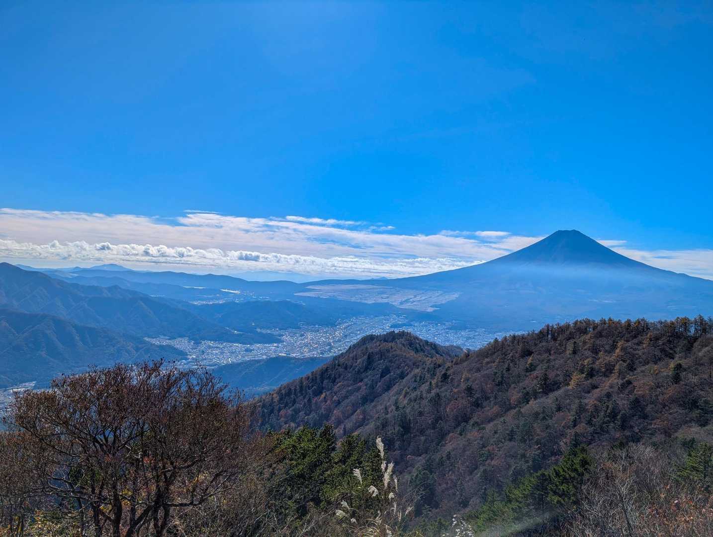見納め富士山
