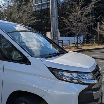 ただいま😆
駐車場まで戻って来ました！