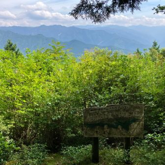 「あの尖ったのが…」
師匠、大師匠の説明が聞こえてきそう。
ちょっと寂しい気分。