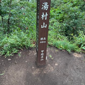 湯村山到着⛰️
