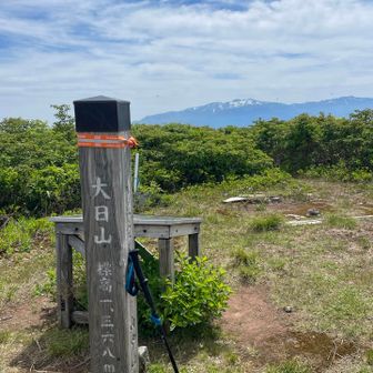 大日山頂到着