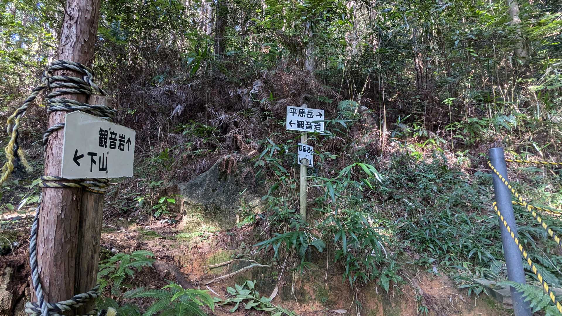 観音岩コースで登る