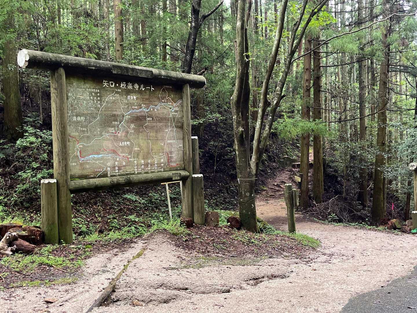 窓ヶ山西峰-仏峠-向山 周回コースの写真