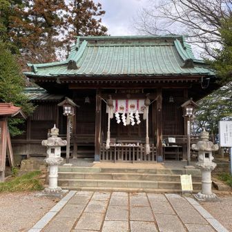 新田神社⛩️、ここが本丸👇