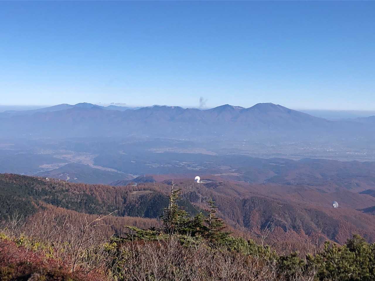 浅間山もくっきり、ばっちこーい✨
