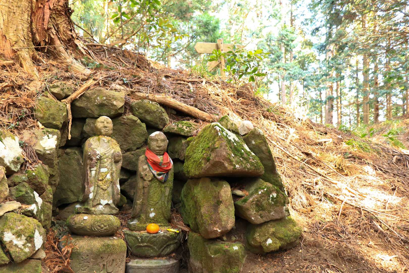 樽峠のお地蔵さん達♡