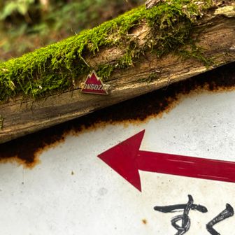 赤バッジみっけ