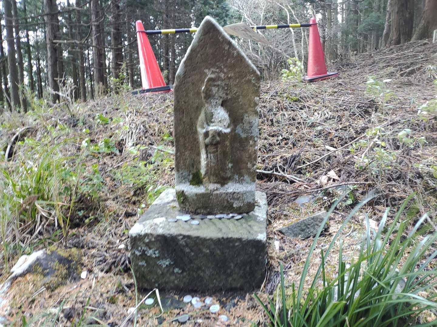 樽峠にあるお地蔵さま