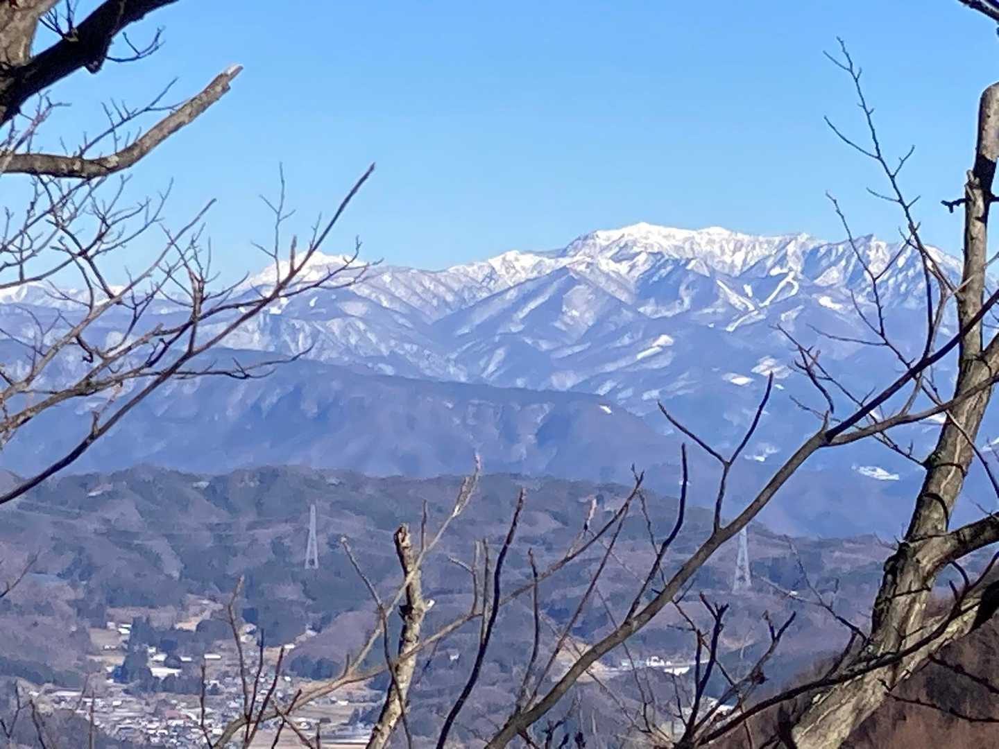 雨乞山-小野子山-中ノ岳-十二ヶ岳 往復コースの写真