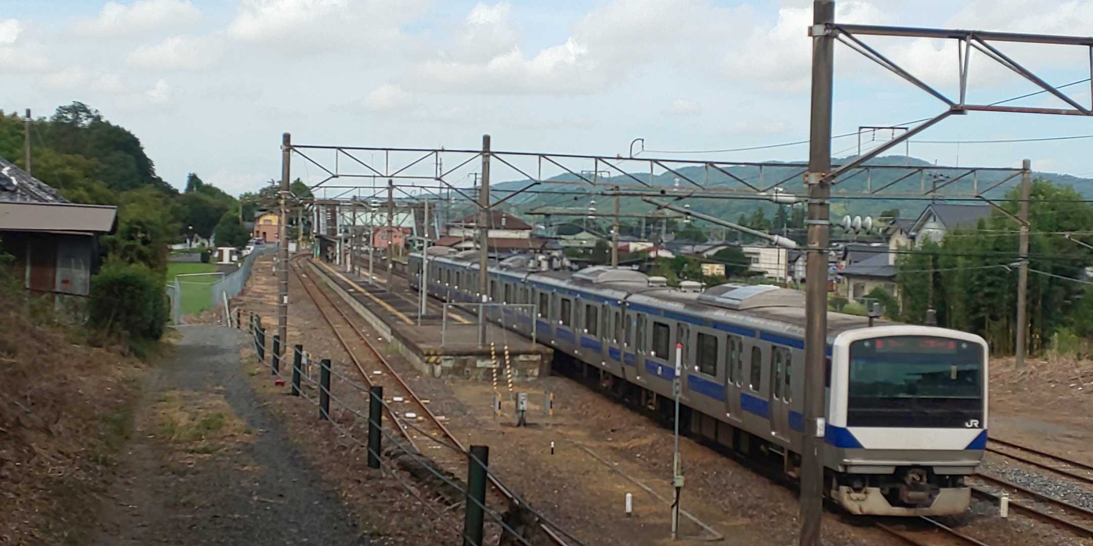 岩瀬駅-御嶽山登山口-御嶽山-雨引山-燕山-加波山 縦走コースの写真