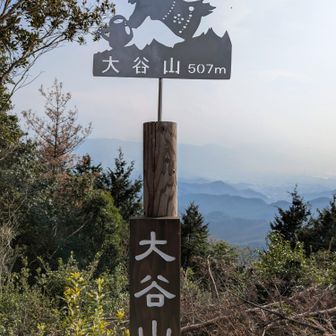 5座めの【大谷山】到着〜！！🥳