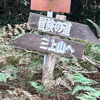 冒険の道で降ります。
