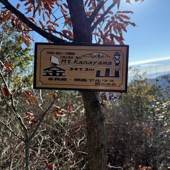 金山登頂❗️
11座目✨
※ヤマップ