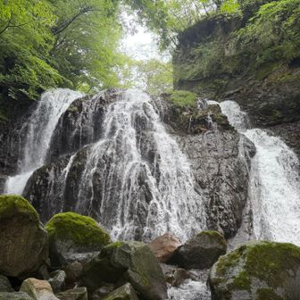 戻って…
咆哮霹靂の滝
かなり水流あるなー