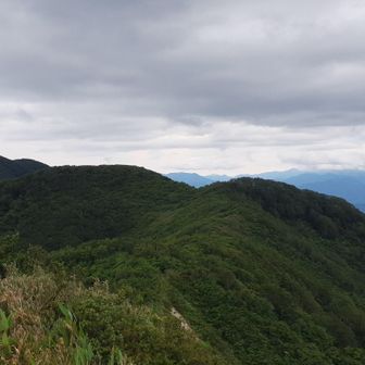 あの稜線を歩いて来たのね🍀