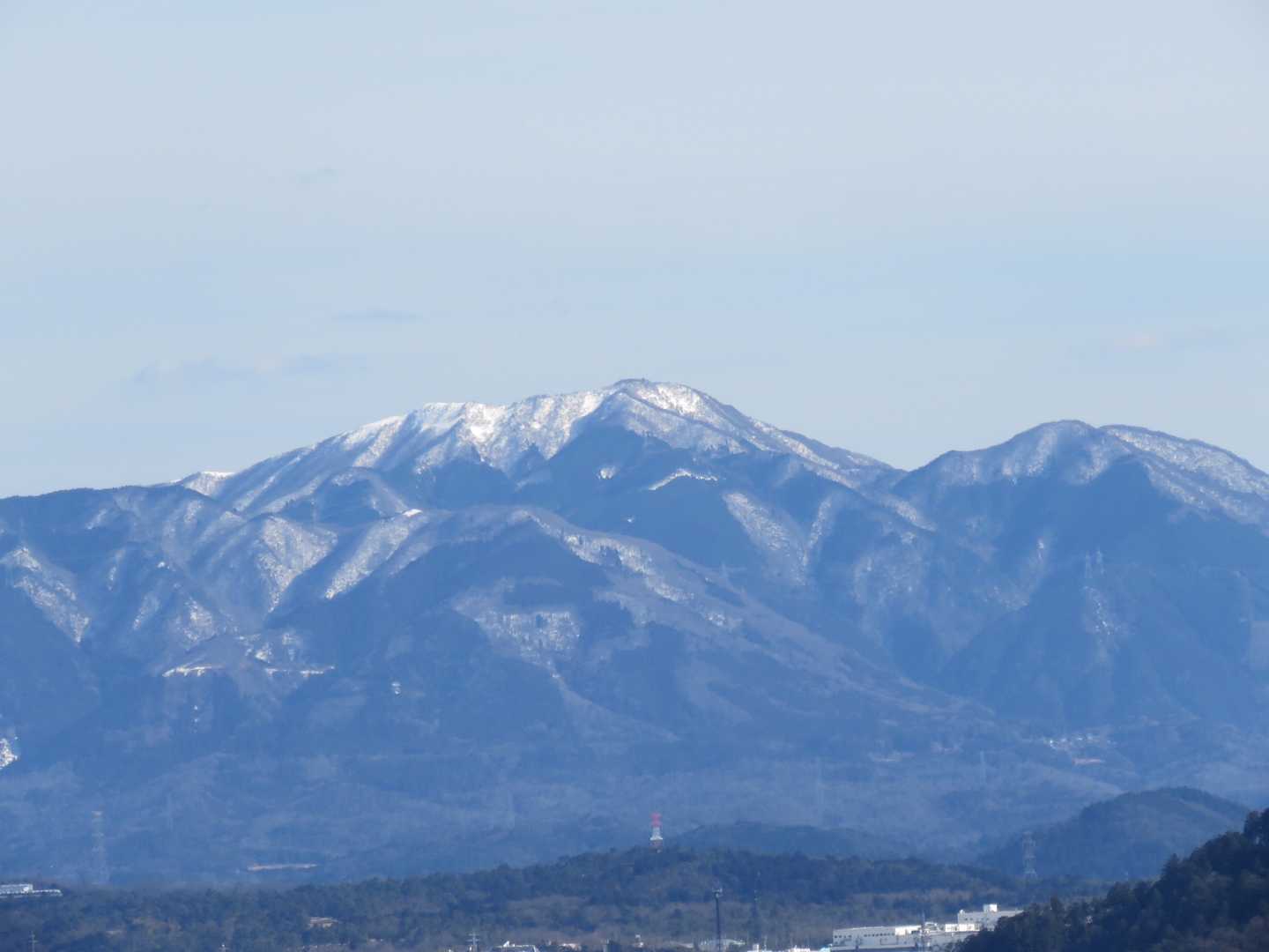 綿向山も綺麗です✨