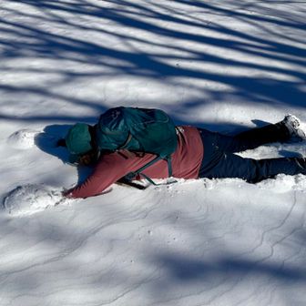 下りてきました。
はみさん、今シーズン初の雪山に
超ご機嫌です😅