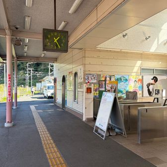 吾野駅の改札口