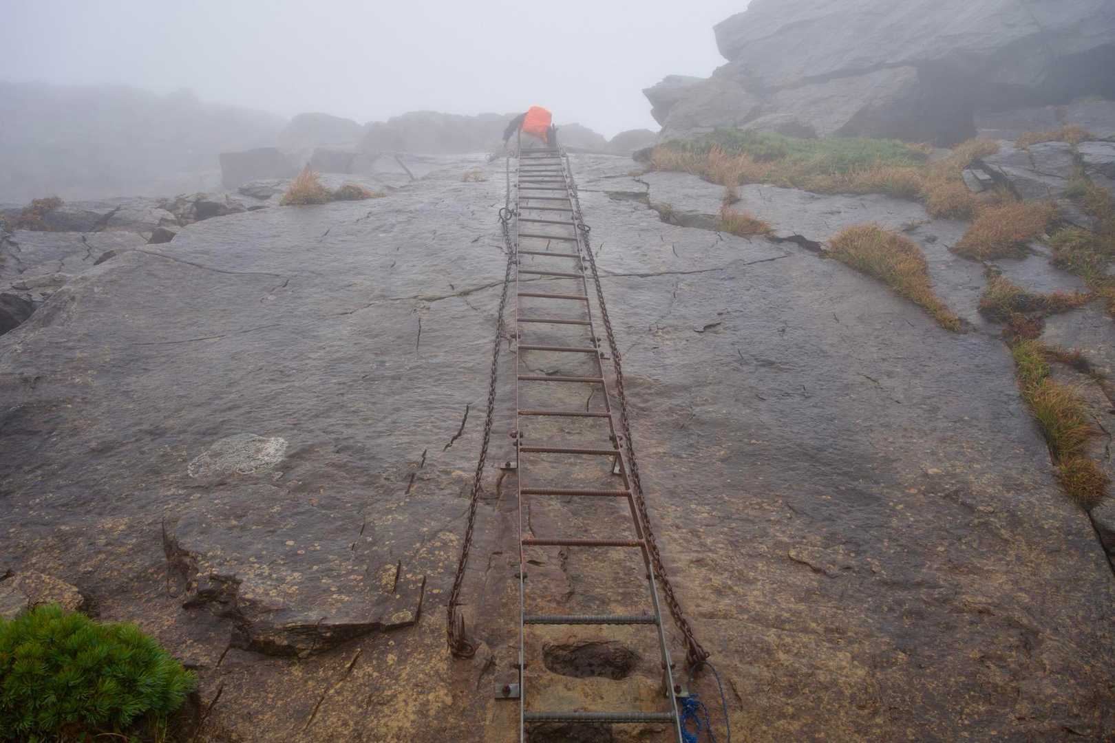 小田越-早池峰山-河原の坊コース登山口 縦走コースの写真