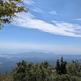 神社からの眺望
有明海
流れる雲が砂糖菓子の様に触れると溶けそう☄️