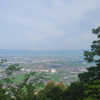 霞んでます