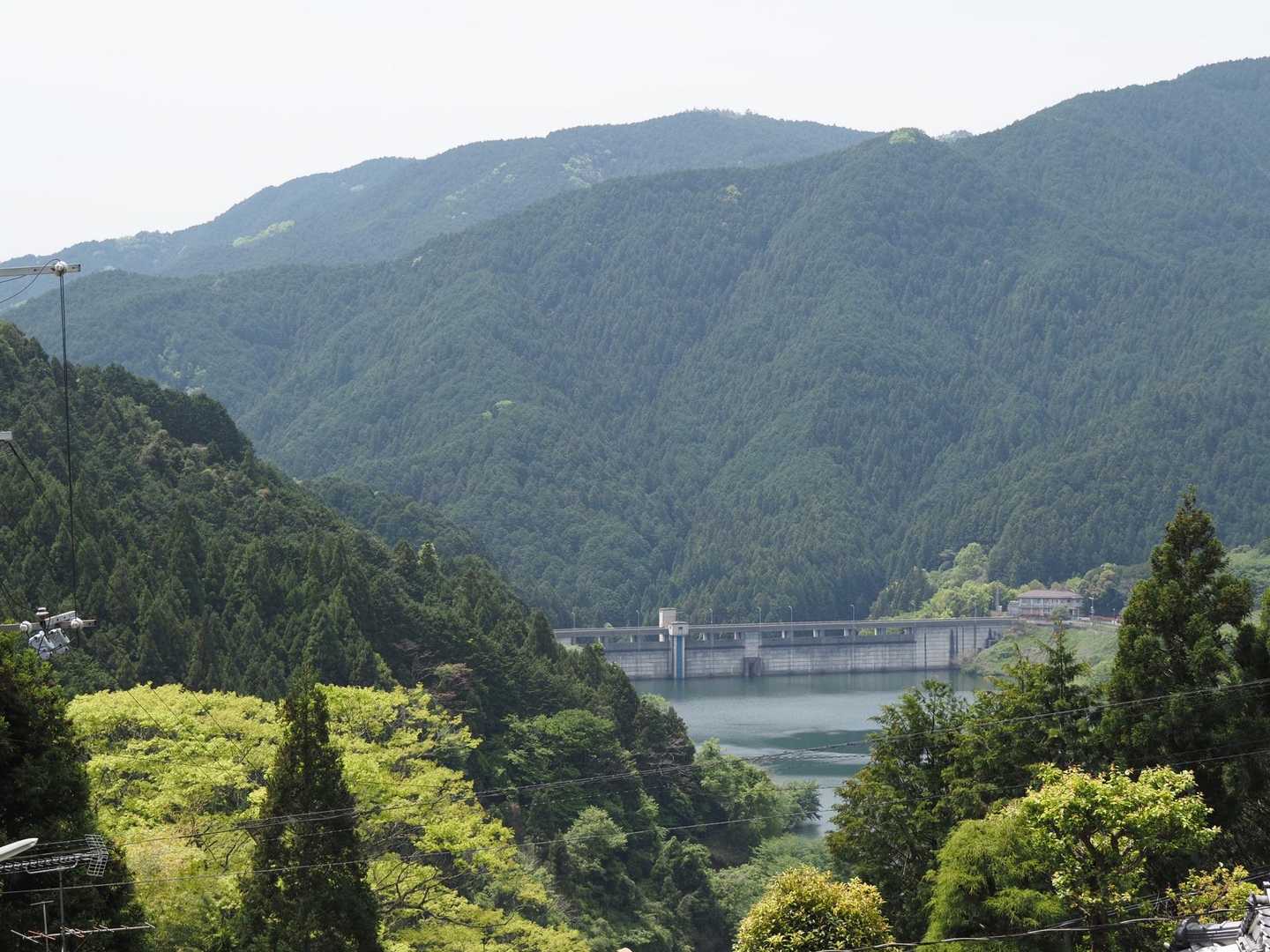 初瀬ダム見えた！
