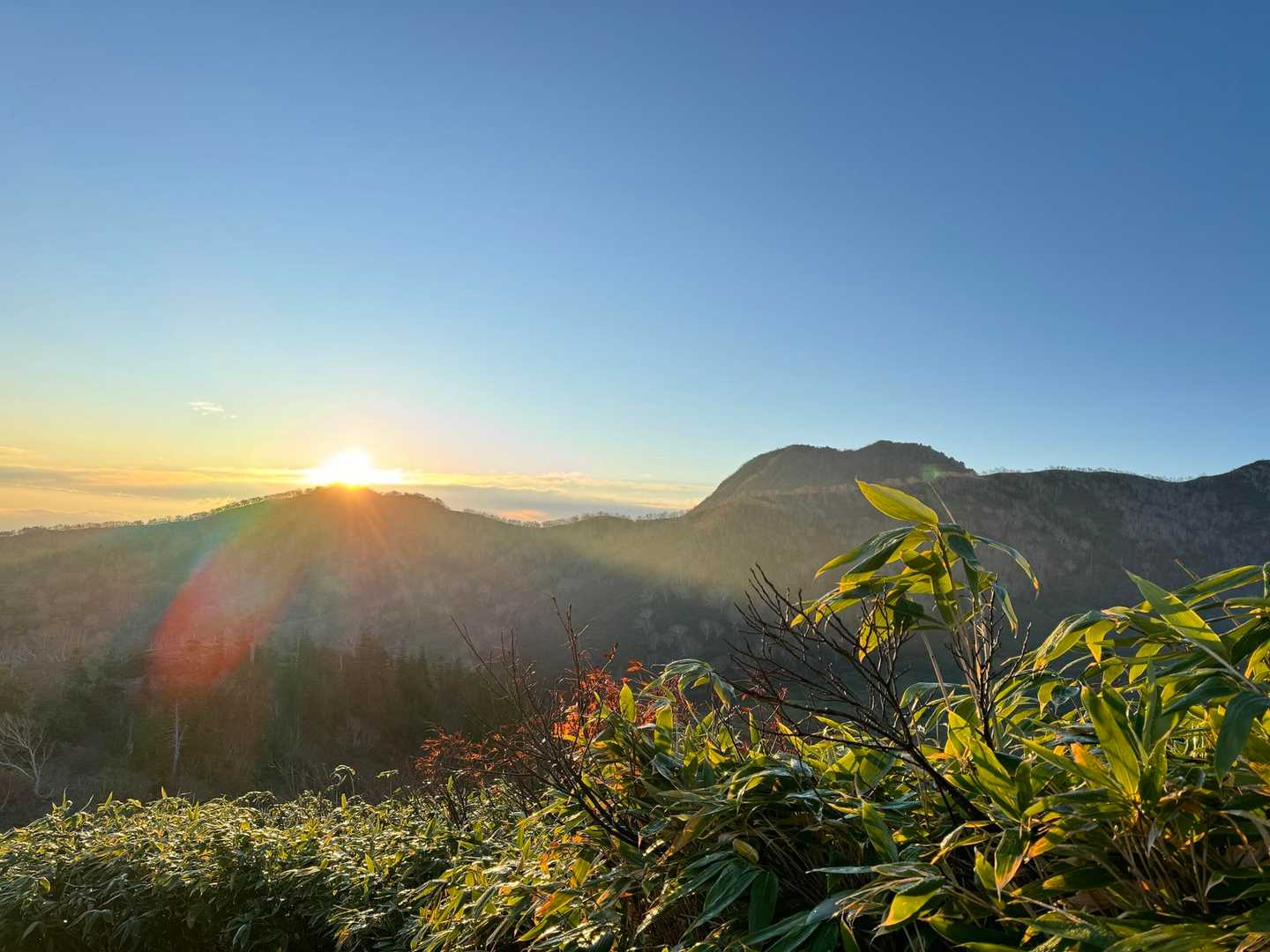 この天気と景色の日に歩けることに感謝🙌