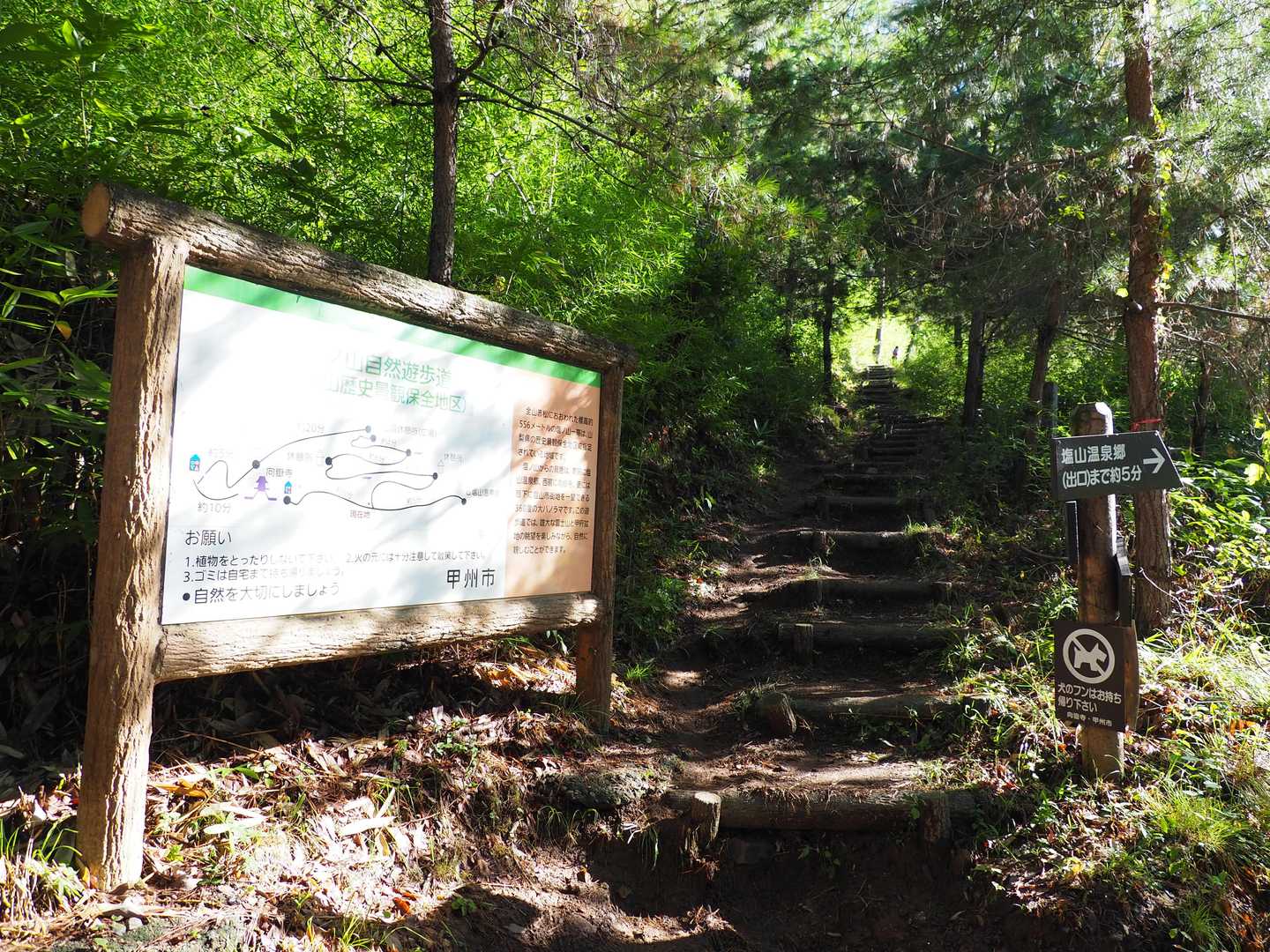 ここからつづら折りの登りが続く…🚶‍♀️