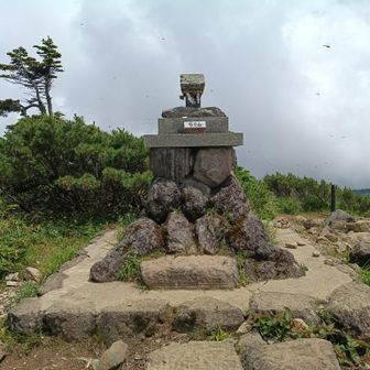 横手山（横手山神社）山頂