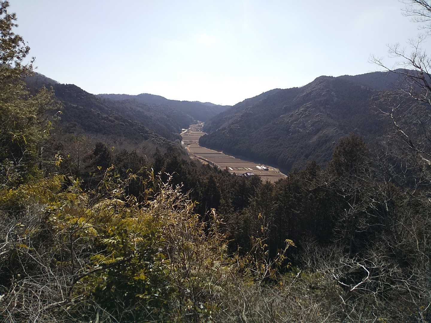 額堂山-森ヶ嶺登山口-森ヶ嶺-ふっこし峠-高野御前山-まさ 周回コースの写真